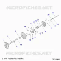 ANTRIEB, PRIMARY CLUTCH