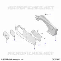 BODY, CLOSE OFF PANEL and ACCESS PANEL