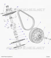 ANTRIEB, SECONDARY CLUTCH