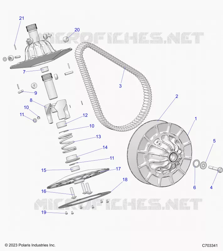 ANTRIEB, SECONDARY CLUTCH