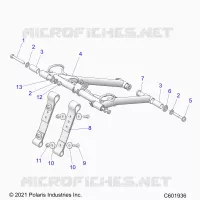 SUSPENSION, FRONT DREHMOMENTARM