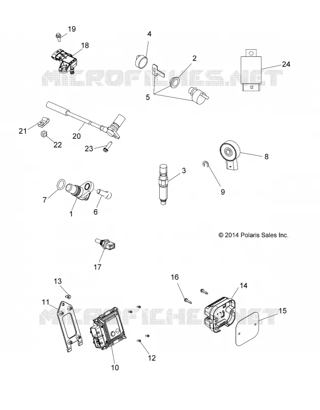 ELEKTRIC, SWITCHES, SENSORS AND ECM