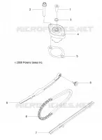 MOTOR, TENSIONER, CAM KETTEN