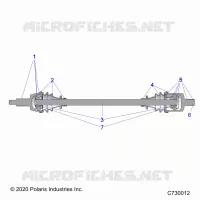 ANTRIEB, FRONT HALF SHAFT