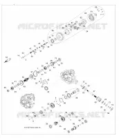 ANTRIEB, MAIN GETRIEBEGEHÄUSE INTERNALS