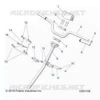 LENKUNG, H-BAR, LENKUNG POST, GRIPS