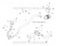 MOTOR, LUFTEINLASS