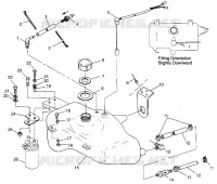 ÖLTANK SL 700 B974071, Intl. SL 700 I974071, SL 700 Deluxe B974072 and In (4940874087A014)