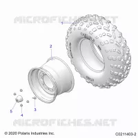 RADS, REAR TIRE