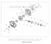 ANTRIEB, HINTER GETRIEBEGEHÄUSE INTERNALS