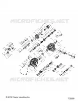ANTRIEB, MAIN GEARCASE INTERNALS