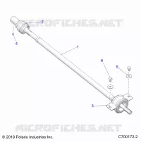 ANTRIEB, REAR PROP SHAFT
