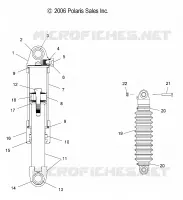 FRONT TRACK SCHOCK (7043365)(DRAGON)