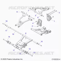 HINTERRADAUFHÃ„NGUNG CONTROL ARM, MOUNTING
