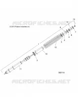 SUSPENSION, FRONT STREBE, HD