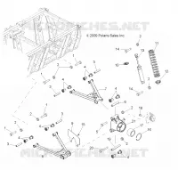 SUSPENSION, Querlenkern   STOSSDÄMPFERN and HINTEN DRIVE