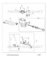 BRAKES, FRONT BRAKE LEVER AND MASTER ZYLINDER
