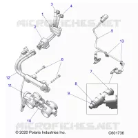 KRAFTSTOFFSYSTEM, RAIL, LINES AND THROTTLE BODY
