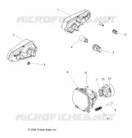 ELEKTRIC, HEADLIGHTS, TAILLIGHTS AND BULBS