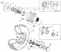 VORDERRAD Magnum 4X4 W968144 and Swedish Magnum 4X4 S968144 (4936053605B005)