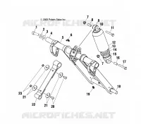 FRONT Drehmomentarm