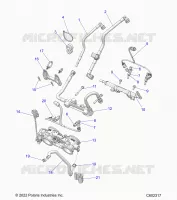 KRAFTSTOFFSYSTEM, RAIL, LINES AND THROTTLE BODY