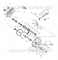 GETRIEBEGEHÄUSE ASSEMBLY Sport 400L W948540 (4927232723C003)