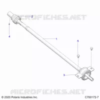 ANTRIEB, REAR PROP SHAFT