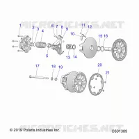 ANTRIEB, CLUTCH, PRIMARY