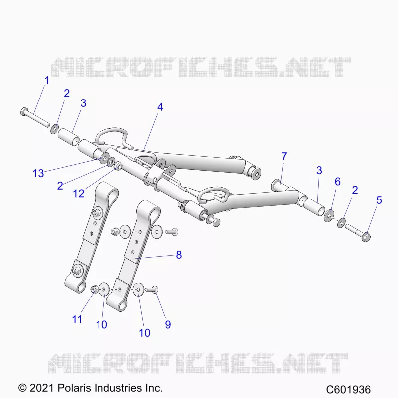 SUSPENSION, FRONT DREHMOMENTARM