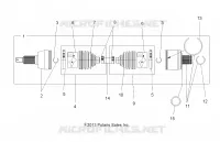 DRIVE TRAIN, DRIVE HINTERWELLE
