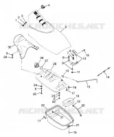 Front-Einschubfach SL 780 B974088 and Intl. SL 780 I974088 (4940924092A008)