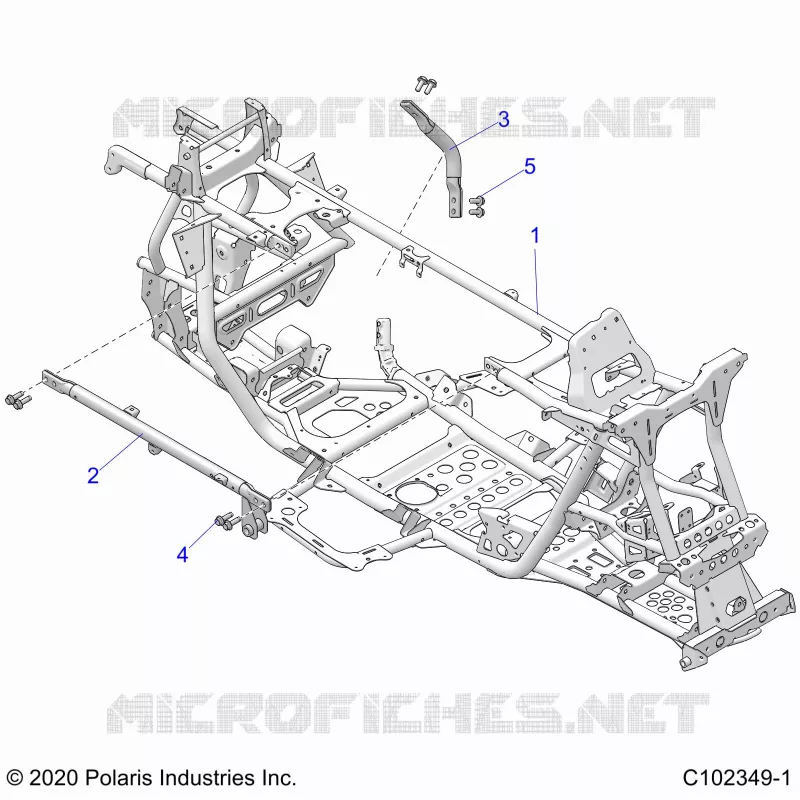 CHASSIS, MAIN RAHMEN