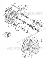 GETRIEBEGEHÄUSE ASSEMBLY Trail Blazer / W927221 (4922852285025A)