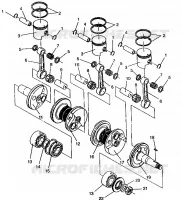 KOLBEN   KURBELWELLE RXL TOURING E940869 (49274327430036)