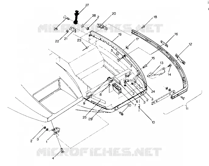 AUTO   HINGE Star and Sprint E/S (4915431543004A)