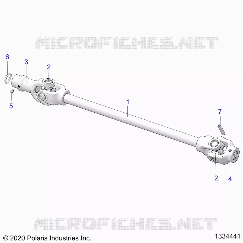 ANTRIEB, FRONT PROP SHAFT