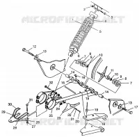 Schwingarm   SCHOCK Magnum 4x4 W968144 and  Swedish Magnum 4x4 S968144 (4936053605B012)