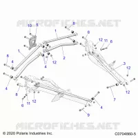 HINTERRADAUFHÃ„NGUNG TRAILING ARMS MOUNTING