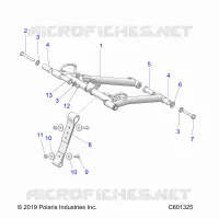 SUSPENSION, FRONT DREHMOMENTARM