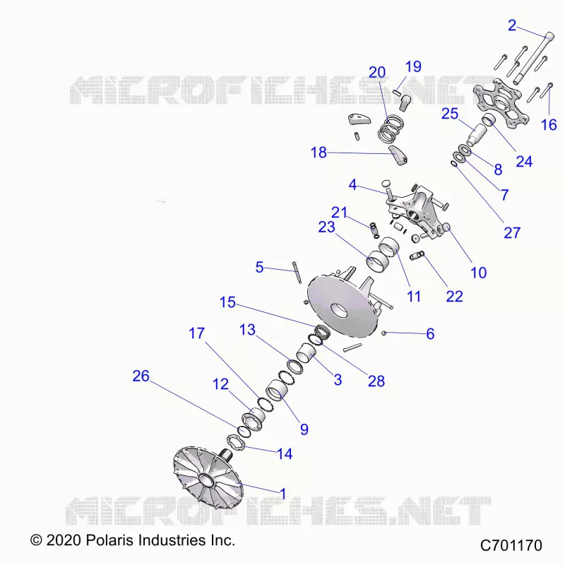 ANTRIEB, PRIMARY CLUTCH