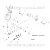 SUSPENSION, A-ARM AND STREBE MOUNTING