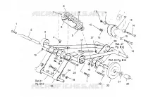 FRONT Drehmomentarm 440 XCR 0961660 (4932113211B013)