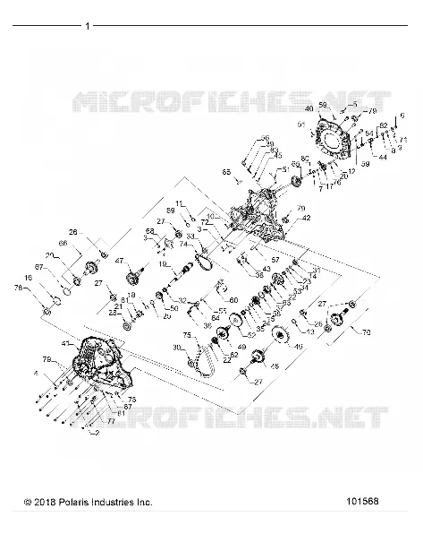 ANTRIEB, MAIN GEARCASE