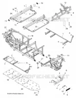 CHASSIS, RAHMEN AND FRONT BUMPER