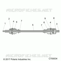 ANTRIEB, FRONT HALF SHAFT