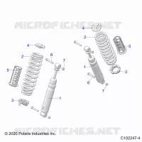 SUSPENSIONDLE SHOCKS AND MOUNTING