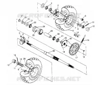 HECKANTRIEB ASSEMBLY 4x4 300 W948130 (4926762676C005)