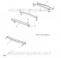 DACH SUPPORTS, 4 PASSENGER
