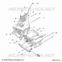 ANTRIEB, MAIN GEARCASE MOUNTING